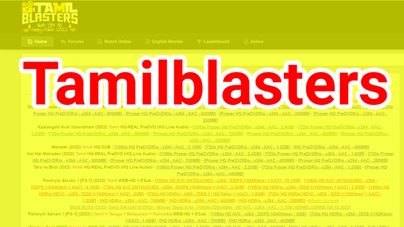 Tamilblasters 2023 Latest Tamil Telugu Malayalam Kannada Hindi