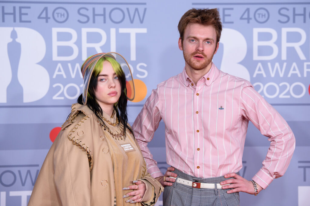 American musician, Billie Eilish, and her brother, Finneas O'Connell. 