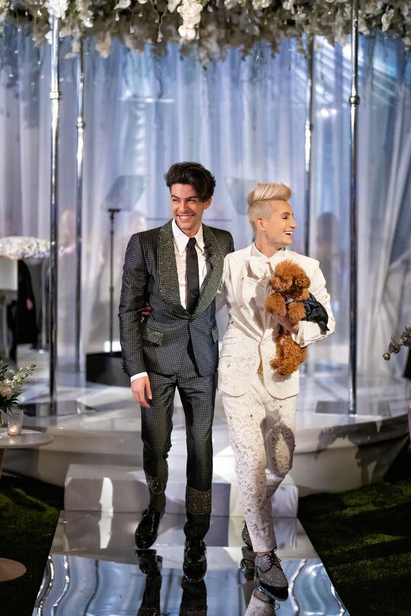 Frankie-Grande-and-his-husband-Hale-Leon-on-their-wedding-day.